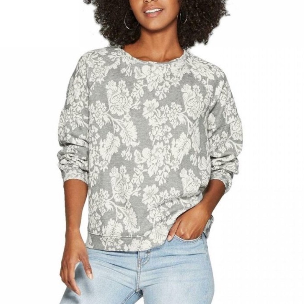 Knox Rose floral pullover